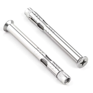 Pernos Industriales de Expansión Interna Cruzados Avellanados de Acero Inoxidable, Varias Longitudes con Acabado Liso - Product Image 5