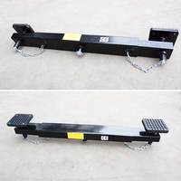 Chariot de sol hydraulique couramment utilisé Jack Cross Beam 2 tonnes Auto Jack Adaptateur de poutre transversale de voiture pour outil de Garage de Support de moteur