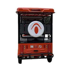 Tricycle Électrique Auto TVS à Moteur Différentiel Bajaj Tuk Tuk Taxi 7 Places à Carrosserie Ouverte pour Adultes à Vendre en Inde - Product Image 3