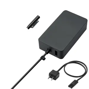 Laptop Charger 65W 44W 15V 2.58A Microsoft Surface Charger for Microsoft Surface Pro 9, 8, 7+, 7, 6, 5, 4, 3, X