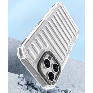 Custodia custodia per telefono in morbido TPU ad alta trasparenza con protezione di 360 gradi di lusso per <span class=keywords><strong>iPhone</strong></span> 16 Pro Max 15 14 13 12 17 aria - Product Image 4