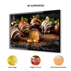 Pantalla de 43 Pulgadas para Publicidad, 500 Nits, 2+32G, Señalización Digital y Pantalla, Reproductor Multimedia 4K UHD para Hotel - Product Image 4