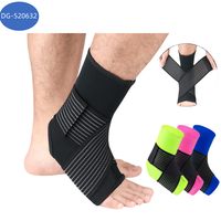 Manchon de Compression de cheville en néoprène réglable BDE pour adultes Libre circulation Sports de plein air Réhabilitation Blessures Protecteurs