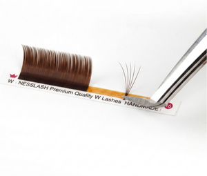 Pestañas Individuales Clásicas Marrones Cómodas con Curvatura Natural para Realzar el Maquillaje Diario - Product Image 2