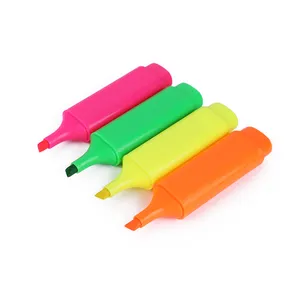 Ручка-Хайлайтер с логотипом на заказ для рекламных подарков, офисный высококачественный флуоресцентный цветной Хайлайтер с зубчатым наконечником
