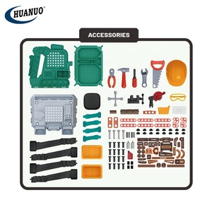 Ensemble de kits d'outils de Construction pour enfants avec établi à outils ensemble d'atelier <span class=keywords><strong>jouet</strong></span> <span class=keywords><strong>outil</strong></span> pour enfants - Product Image 2