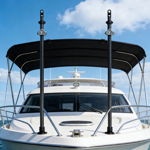 Postes de Sombra para Barcos UPSILON de 12 Pies, de Fibra de Carbono, Telescópicos, para Yates, Pontones, Lonas de Barco de Aluminio y Toldos Bimini - Product Image 5