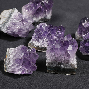 Cluster di <span class=keywords><strong>Ametista</strong></span> Naturale Premium A+ Pietra Grezza Non Lucidata Esemplare Minerale Piccola Confezione Regalo - Product Image 3