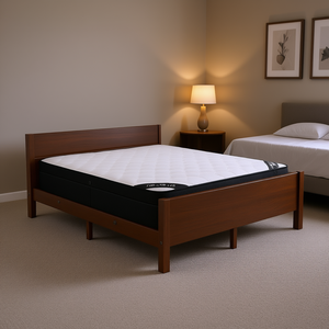 โครงเตียงไม้ Cascom Artiva King ดีไซน์ทันสมัย หุ้มหนังเทียม ไม่รวมที่นอน - Product Image 2