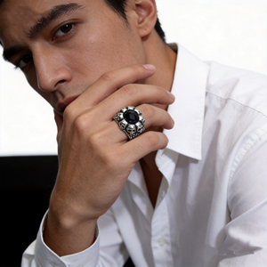 แฟชั่นเครื่องประดับแหวนสำหรับผู้หญิงเครื่องประดับแหวนสแตนเลสเครื่องประดับแหวนเครื่องประดับชุบทองแหวนหมั้นบาเกอันิลโล - Product Image 3