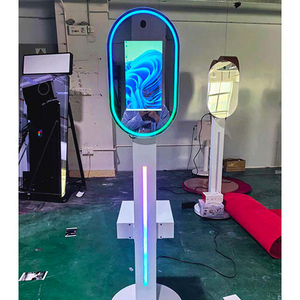 Photomaton Magique Personnalisable 3D Métallique Portable pour Mariage, Élégant et Esthétique, avec Effets HD - Product Image 1