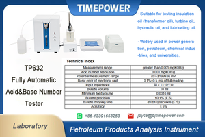 Testador Automático de Ácido e Alcalinidade de Alta Precisão TIMEPOWER para Óleo Lubrificante e Outros Produtos de Petróleo, Proteção IP65, OEM/ODM - Product Image 5