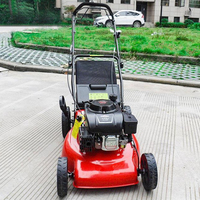Tondeuse à gazon CE pour parcours de golf 173cc, poussée manuelle, 20 pouces, bac de ramassage 55L, 7 vitesses, équipement agricole, moteur pour fairway européen