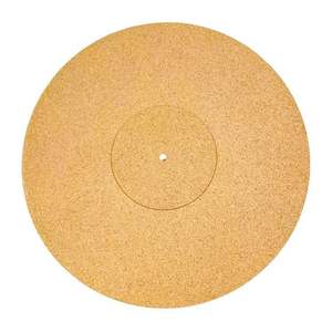 Customized 298MM Silk Printed <b>Turntable</b> <b>Mat</b> Anti-Slip 3MM Cork Disc Record Slipmat - Product Image 1