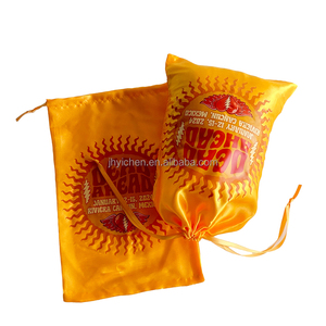 High Quality Reusable Custom Logo Printing <strong>Satin</strong> Gift Drawstring Packaging Bag Soft Cosmetic Jewelry Pouch Recyclable - Product Image 4