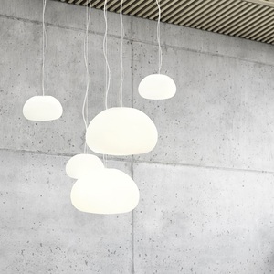 Décoration de restaurant Luminaires modernes Salon Lampes à <span class=keywords><strong>suspension</strong></span> à LED <span class=keywords><strong>Boule</strong></span> de verre Lustre suspendu - Product Image 5