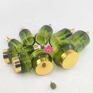 Chăm Sóc Da Đen Chai Thủy Tinh 120Ml Lotion Bơm Bộ Màu Phun Mỹ Phẩm Chai Thủy Tinh Với Bơm - Product Image 2