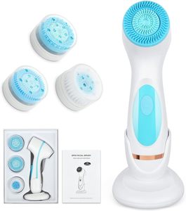 Masseur électrique pour le soin de la peau, <span class=keywords><strong>brosse</strong></span> <span class=keywords><strong>nettoyante</strong></span> pour le <span class=keywords><strong>visage</strong></span> en silicone, <span class=keywords><strong>brosse</strong></span> <span class=keywords><strong>nettoyante</strong></span> pour le <span class=keywords><strong>visage</strong></span> en profondeur, <span class=keywords><strong>brosse</strong></span> <span class=keywords><strong>nettoyante</strong></span> pour le <span class=keywords><strong>visage</strong></span> imperméable, nettoyeur de pores - Product Image 2