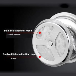 Cafetera <span class=keywords><strong>Francesa</strong></span> de Acero Inoxidable para Espresso y Espuma de <span class=keywords><strong>Leche</strong></span>, Ecológica, Juego de Cocina Moderno - Product Image 4