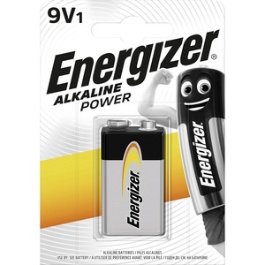 แบตเตอรี่อัลคาไลน์เอเนอร์ไจเซอร์ 9V 1 ก้อน พาวเวอร์ - Product Image 3