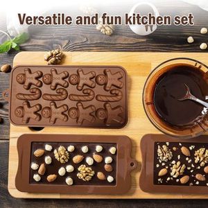 แม่พิมพ์อบขนมปังขิงขนาดเล็ก ของตกแต่งหน้าเค้ก น้ำแข็งก้อน เจลลี่ เทียน DIY ของตกแต่งคริสต์มาส แม่พิมพ์ซิลิโคนสำหรับช็อกโกแลตและลูกอม - Product Image 5