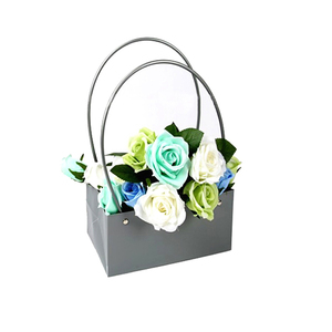 Logotipo personalizado impreso y caja <span class=keywords><strong>de</strong></span> flores para el Día <span class=keywords><strong>de</strong></span> <span class=keywords><strong>San</strong></span> Valentín regalos con mango - Product Image 3