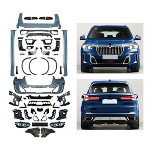 Kit de Carrocería para BMW X5 G05 2019-2022, Modificación y Actualización 2023 MT, Parachoques Delantero, Faldones Laterales, Guardabarros, Parachoques Trasero, Luces Traseras - Product Image 1