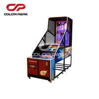 Parc coloré nouvelle machine de jeu à pièces d'arcade de basket-ball vidéo de divertissement de haute qualité pour Offre Spéciale