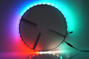 Mẫu Miễn Phí Xe Dẫn Chiếu Sáng 4 Cái Điều Khiển Nhấp Nháy Ánh Sáng Dẫn Các Bánh Xe Của Chiếc Xe Đuổi Theo Màu Sắc Xe Bánh Xe Dẫn Đèn - Product Image 5