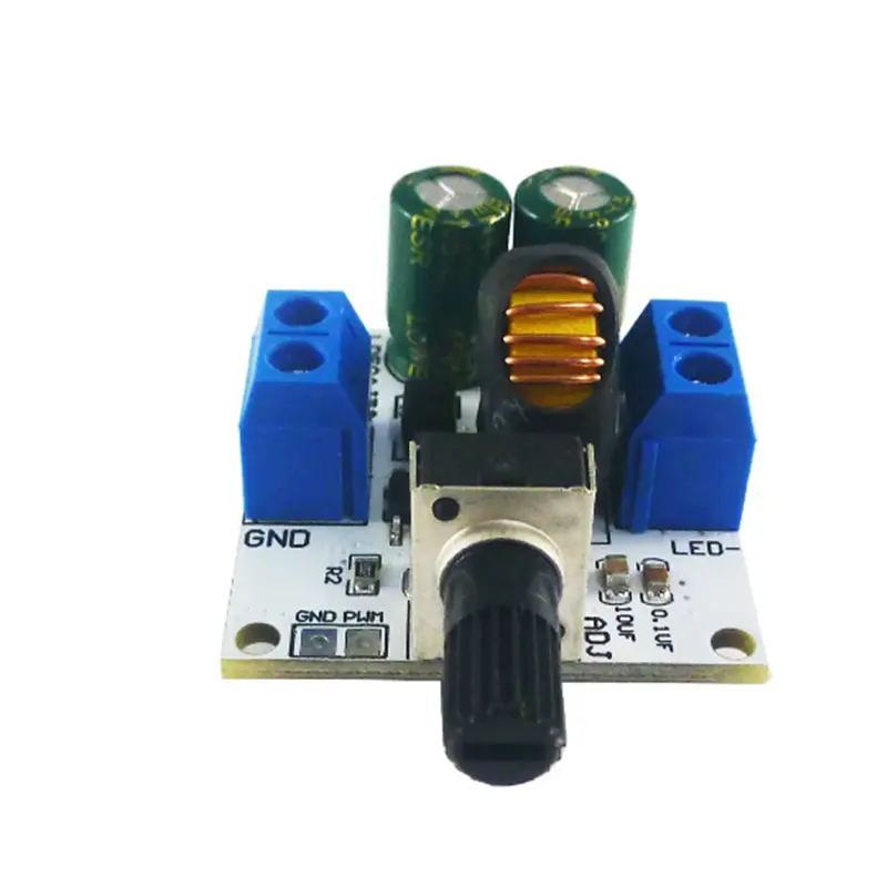 LD50AJTC 72W Mango de atenuación DC 6V 9V 12V 24V 36V 48V Módulo de controlador LED 0-3A Placa de corriente constante ajustable Controlador TTL PWM