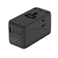 Adaptateur secteur universel Worldplug haute puissance 235W USB-C à charge rapide GaN pour voyages internationaux