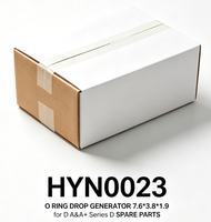 O RING DROP GENERATOR 7.6*3.8*1.9 HYN0023 untuk D A&A+ Seri D SUKU CADANG