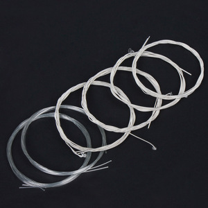 Stringhe di IRIN OUD corde di liuto turco Oud arabico filo di avvolgimento in lega di rame argento-placcato in nylon trasparente - Product Image 3