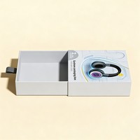 Boîte d'emballage personnalisée haut de gamme pour écouteurs OEM, emballage pour produits électroniques haut de gamme, boîte de rangement protectrice pour écouteurs, boîte cadeau