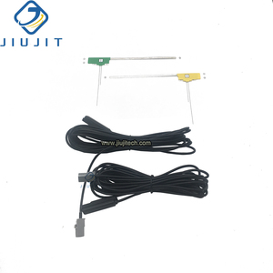 Màu vàng màu xanh lá cây TV phim ăng-ten với GT13 Adapter ISD-B TV ăng-ten cho xe vệ tinh - Product Image 2