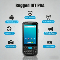 PDA de Alto Rendimiento para Puntos de Venta con Sistema Android 13, 6GB de RAM, 64GB de ROM, Tablet POS para Comercio Minorista y Servicio a Domicilio