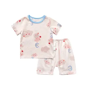 High Quality Customized Full Cotton Baby Pajamas Factory Baby Pajamas Verified To Customize Pajama For Baby Girl 1yr