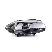 Phares avant adaptatifs à LED avec yeux d'ange Xenon HID modifiés pour BMW Série 5 F10 F11 F18 M5 520i 525i 528i 535i 550i 2011-2017