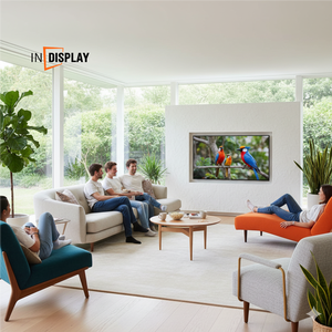กระจกนิรภัยกันแตกแบบติดตั้งในจอแสดงผล 4K 120Hz LED ทีวีโปรเจคเตอร์สีดำ ซีรีส์ (75 85 98 นิ้ว) ความหนา 4 มม. รุ่น Safety Tempered E - Product Image 3