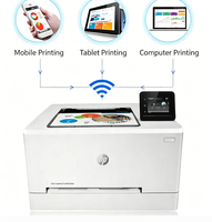 Printer Laser HP M254DW Otomatis Cetak Bolak-Balik Warna Antarmuka USB A4
