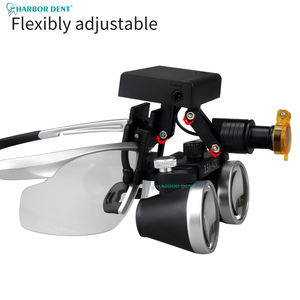 Caschetto Ingrandente Dentale Wireless a LED da 5W con Lenti Binoculari Ingrandimento 2.5X/3.5X e Luce Frontale per Laboratorio Odontotecnico e Uso Medico - Product Image 5