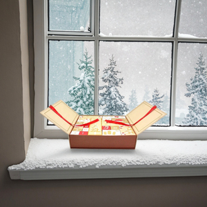 Coffrets d'Emballage de Luxe pour Calendrier de l'Avent de Noël Boîte Mystère <span class=keywords><strong>Compte</strong></span> à <span class=keywords><strong>Rebours</strong></span> 24 <span class=keywords><strong>Jours</strong></span> avec Logo Écologique Coffret Cadeau - Product Image 2