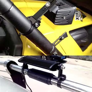 Skyearth Aluminum <b>LED</b> <b>Light</b> Mounting Bracket 1.5 1.75 2 Inch Roll <b>Bar</b> Clamp Universal Black Bracket for Jeep Truck Offroad - Product Image 4