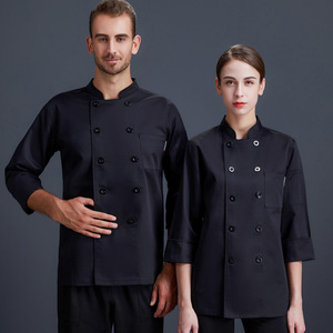Giacca da Chef per Uomo, Uniforme per Hotel, Pasticceria, Ristorante Giapponese, Uniforme da Cucina, Giacca da Chef - Product Image 5