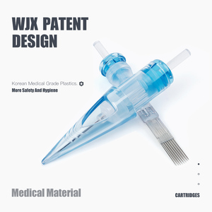 <span class=keywords><strong>Agujas</strong></span> para Tatuaje Dragonhawk <span class=keywords><strong>WJX</strong></span> 5rl, Cartuchos Desechables para Microblading, Aguja de Maquillaje Permanente - Product Image 4