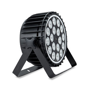 Nouveauté : Projecteur LED Slim 18*18W RGBWA UV 6-en-1 avec anneau LED pour DJ, soirées et spectacles cinématographiques - Product Image 3
