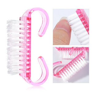 Brosse de nettoyage pour ongles en fibre plastique au design unique en corne de taureau, avec services d'étiquetage privé - Product Image 3
