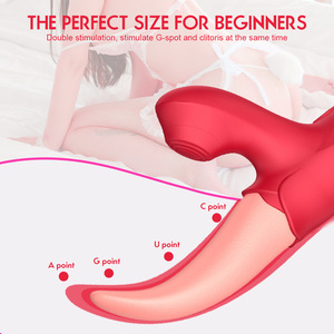 Produits de sexe pour adultes Vibromasseur langue magique puissant Recharge Usb Point G xxx Vibromasseurs léchants Stimulateur clitoridien - Product Image 4