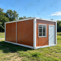 Unité de conteneur modulaire préfabriquée FLKT résistante à la chaleur, anti-poussière, pour habitation en milieu désertique, expédiée en conteneur maritime