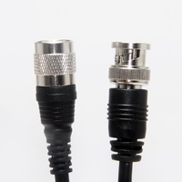 Cable Coaxial RG58 BNC macho a BNC macho, Conector de extensión recta